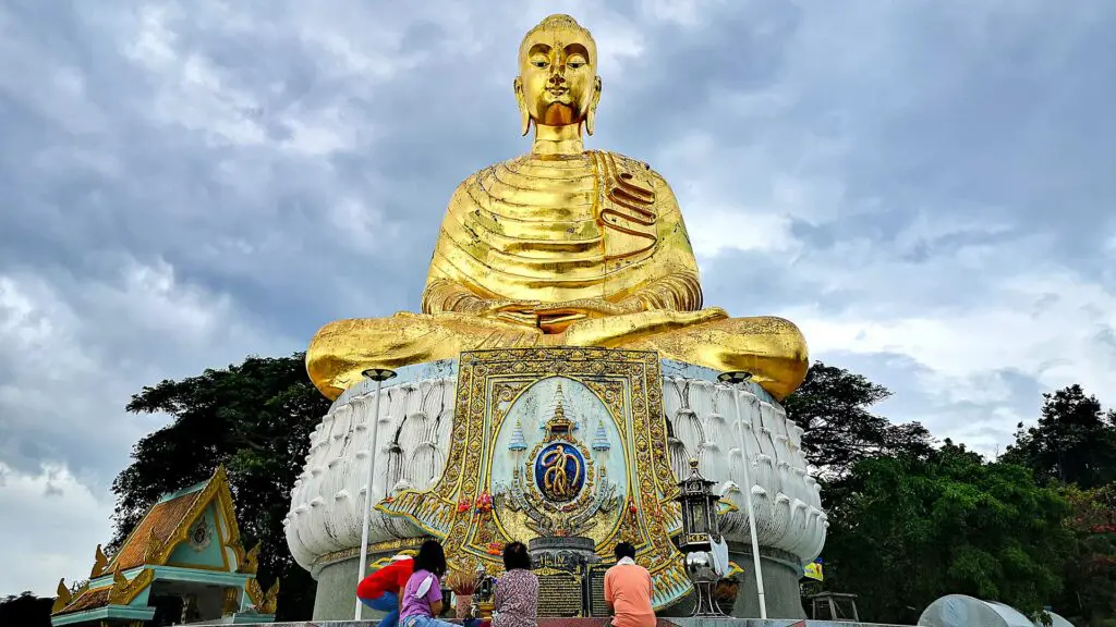 Temple complex on Thong Chai hill
