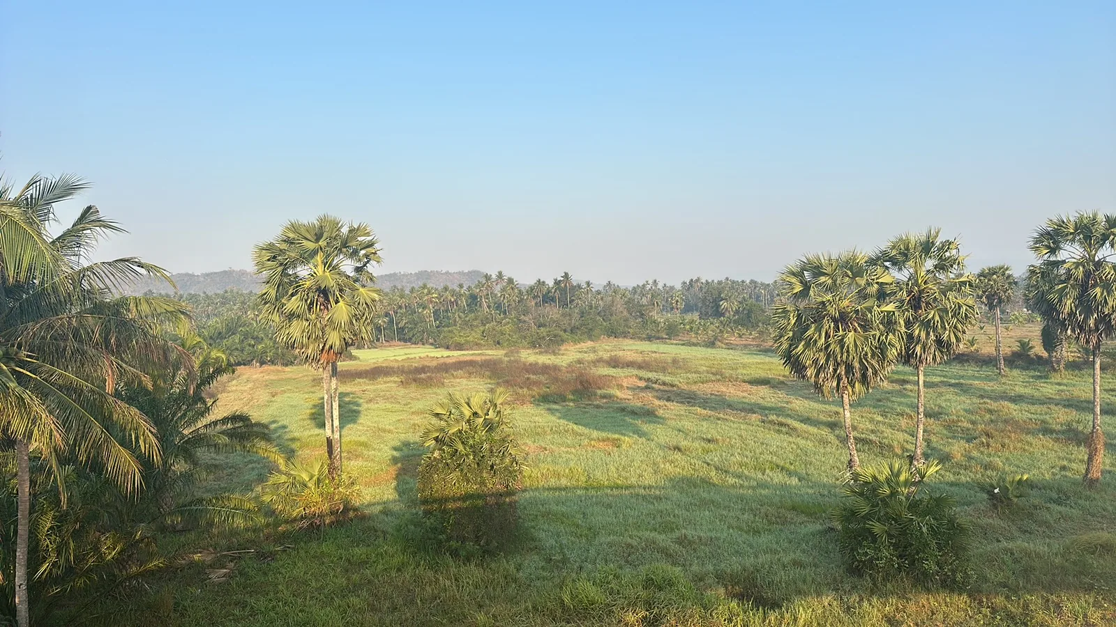 Countryside behind Ban Krut