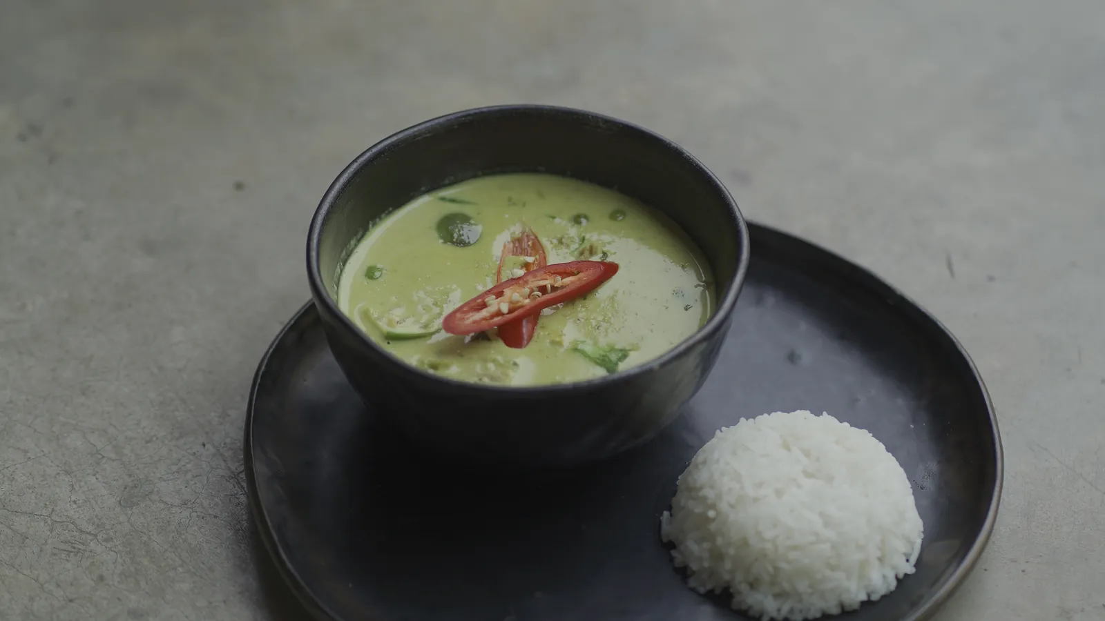 Thailändisches grünes Curry