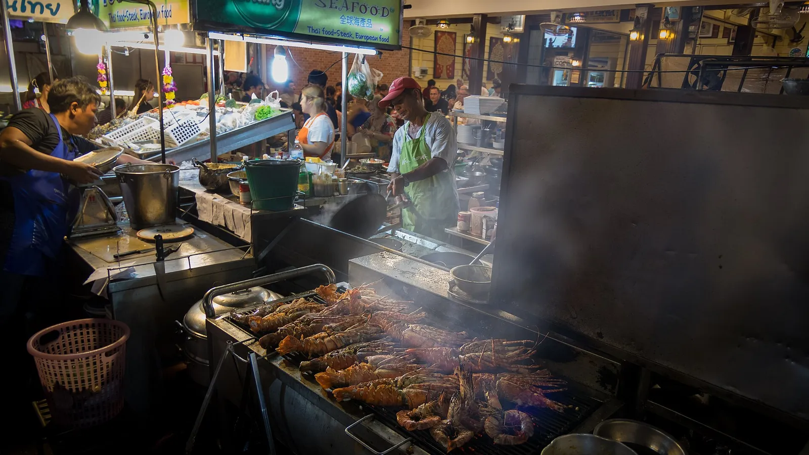 Hummer på nattmarkedet i Hua Hin